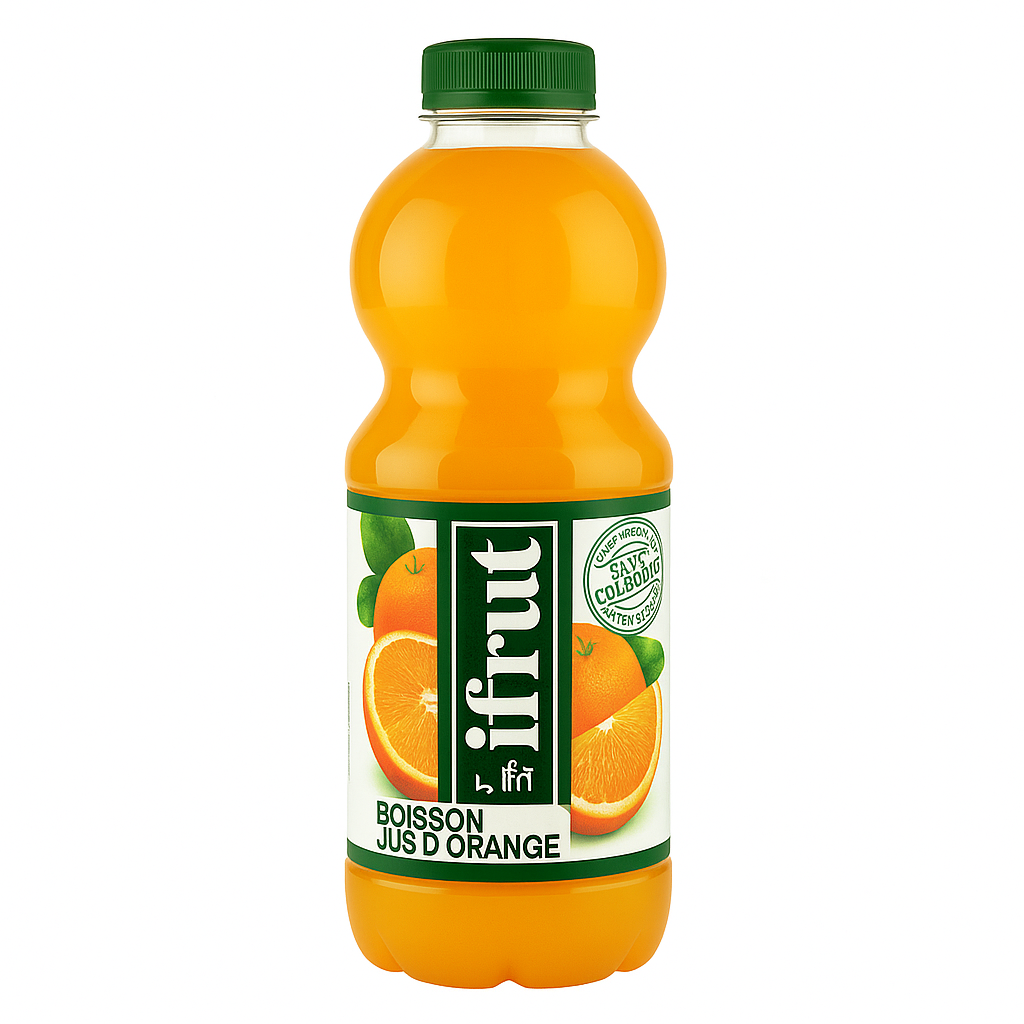 iFruit Orange – Jus d'orange (1 L & 2 L)