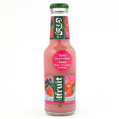 iFruit Pomme Fraise Raisin au Lait – Boisson aux fruits et au lait