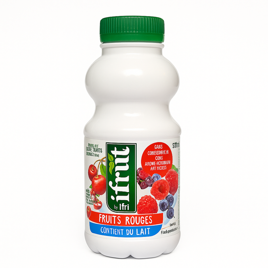 iFruit by Ifri Fruits Rouges au Lait 30 cl – Boisson aux fruits et au lait