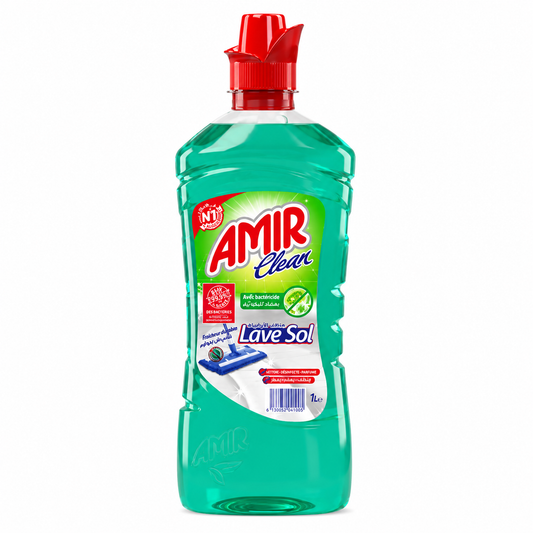 Amir Clean Anti-Bactérien 1 L – lave-sol désinfectant algérien
