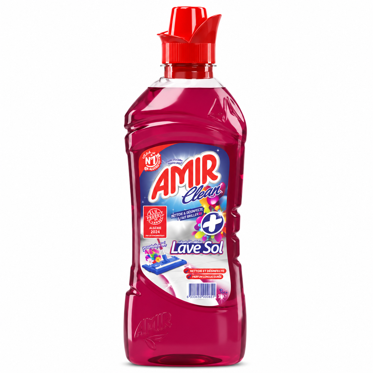 Amir Clean Amir Plus 1 L – Lave-Sol Parfumé