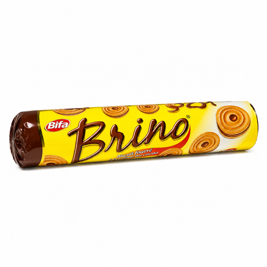 BIMO Brino Cacao 105 g – Biscuits Fourrés à la Crème de Cacao