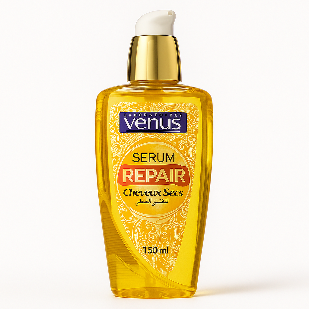 Sérum Capillaire Repair Venus Cheveux Secs & Abîmés Sans Rinçage 150 ml