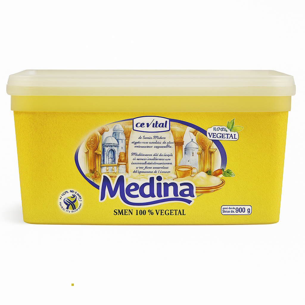 Smen Végétal MEDINA CEVITAL 900 g – Beurre Clarifié 100 % Végétal