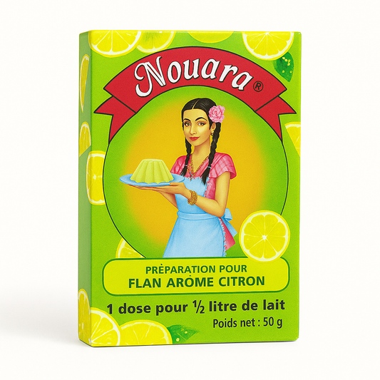 Préparation pour Flan Dessert Citron Nouara 50 g