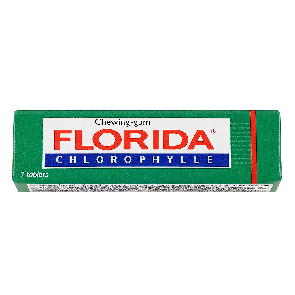 Chewing-gum Florida Chlorophylle 7 Tablettes