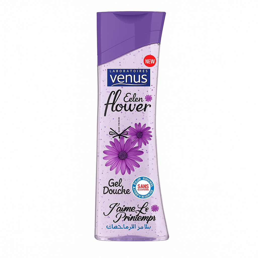 Gel Douche Venus Eden Flower J'aime le Printemps 240 ml – Senteur Florale