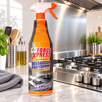 Force Xpress Dégraissant Professionnel 950 ml en situation dans une cuisine