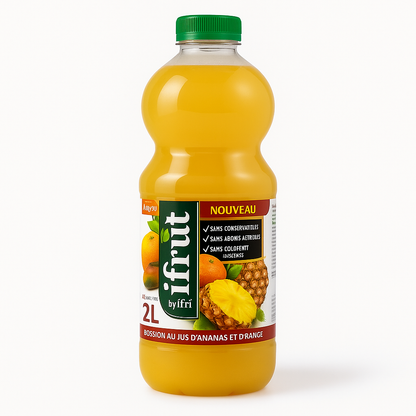 iFruit by Ifri Ananas Orange 1 L – Boisson aux fruits