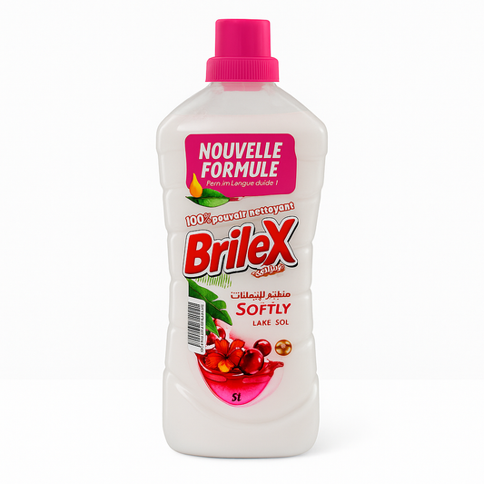 BRILEX Softly Lave-Sol 1 L – Nettoyant Sol Parfum Doux