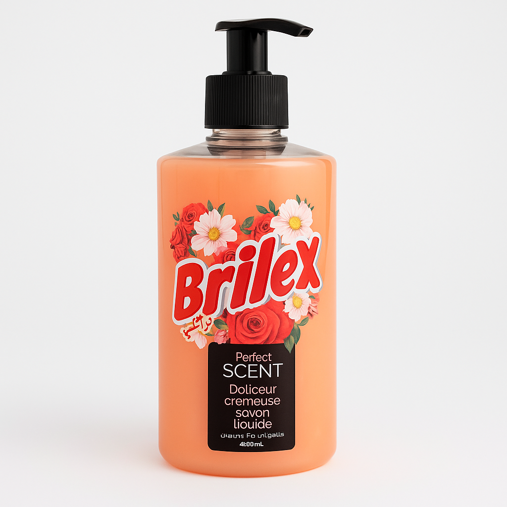 Savon Liquide Mains BRILEX Perfect Scent Douceur Crémeuse 400 ml