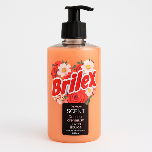 Savon Liquide Mains BRILEX Perfect Scent Douceur Crémeuse 400 ml
