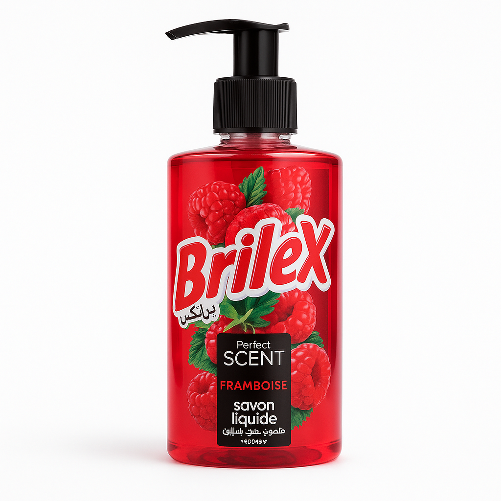 Savon Liquide Mains BRILEX Perfect Scent Framboise 400 ml