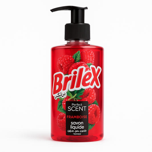 Savon Liquide Mains BRILEX Perfect Scent Framboise 400 ml