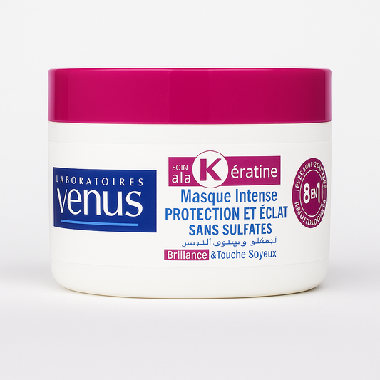 Masque Capillaire Vénus HairExcell Shine Kératine & Pro-vitamine B5 250 ml