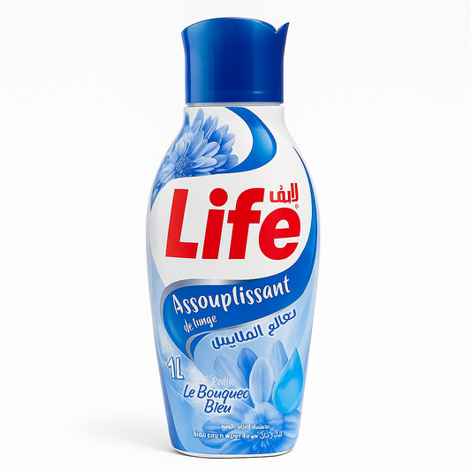 Life Assouplissant Le Bouquet Bleu 1 L