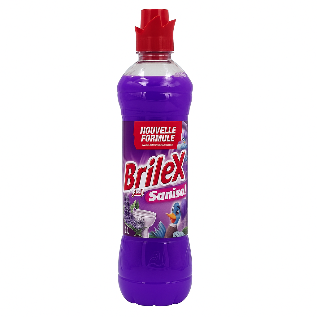 BRILEX Sanisol Lavande 1 L – Nettoyant Désinfectant Multi-Usages