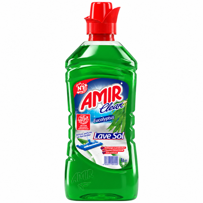 Amir Clean Eucalyptus 1 L – lave-sol parfum eucalyptus