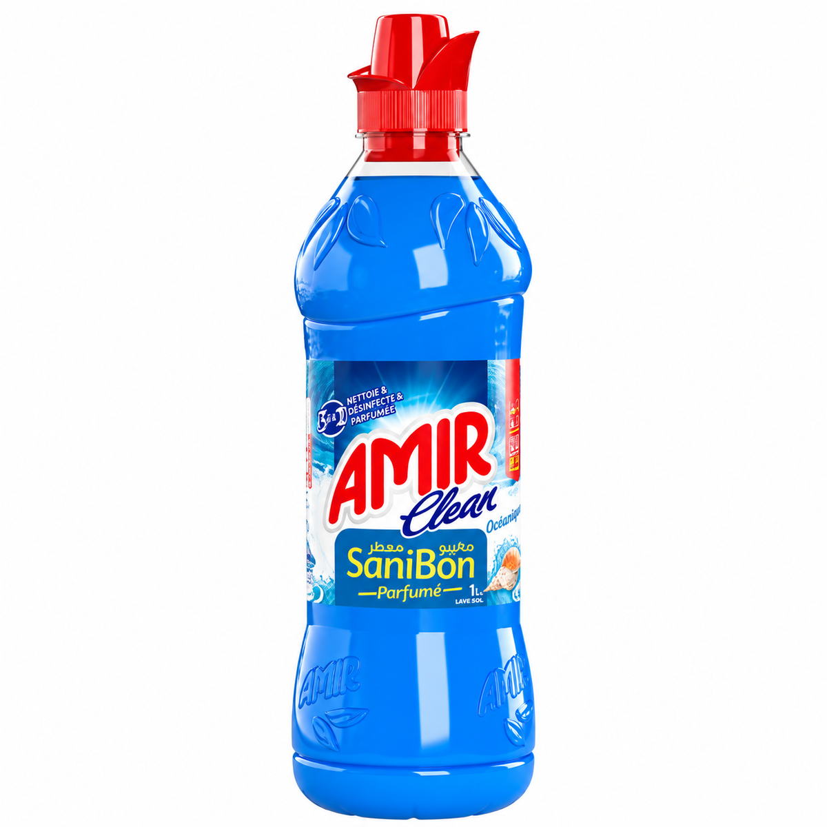 Amir Clean SaniBon Océanique 1 L – nettoyant parfumé senteur océanique