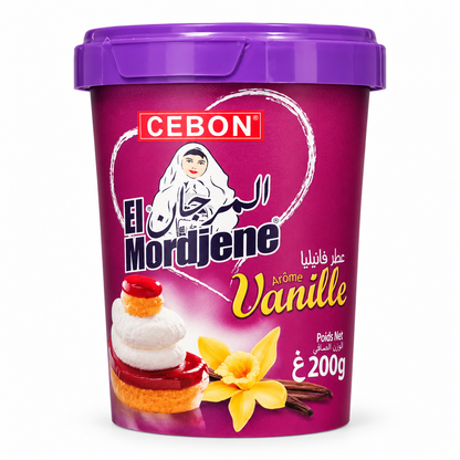 CEBON El Mordjene Arôme Vanille 200 g fond blanc